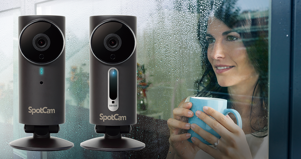 SpotCam  Caméra de Securité domicillée avec Stockage Cloud Gratuit